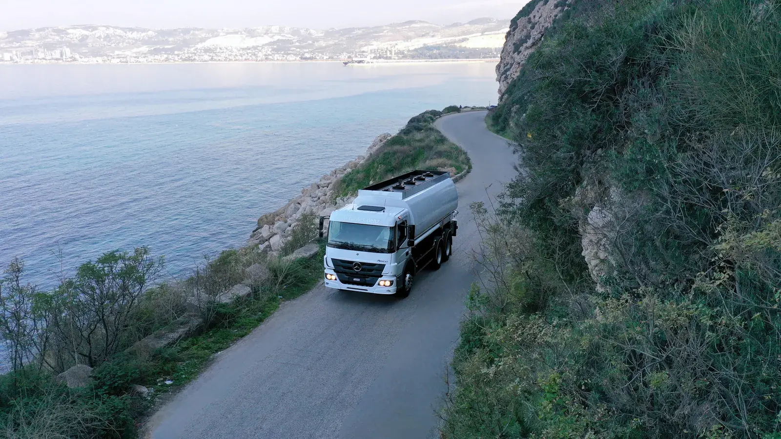 Campaign content for Mercedes-Benz Trucks by SevenPees