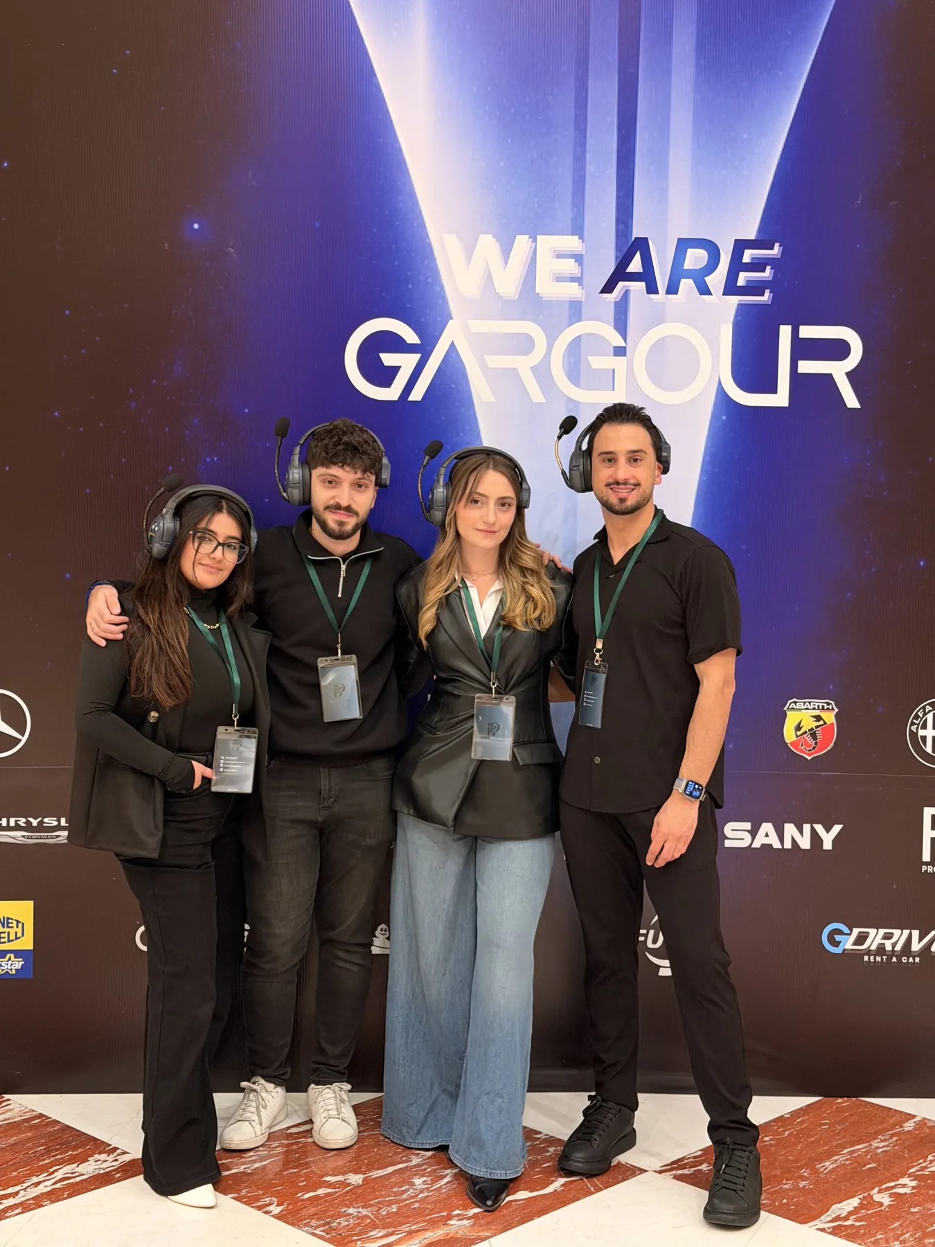 SevenPees crew at the We Are Gargour event